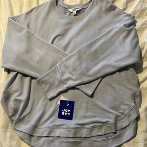 Workout Round Hem Crewneck